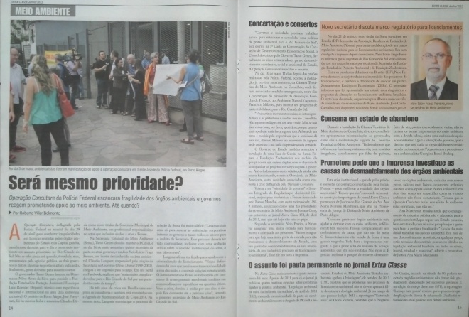 Reportagem publicada na edição 174 (junho de 2013) do jornal Extra Classe do Sinpro/RS